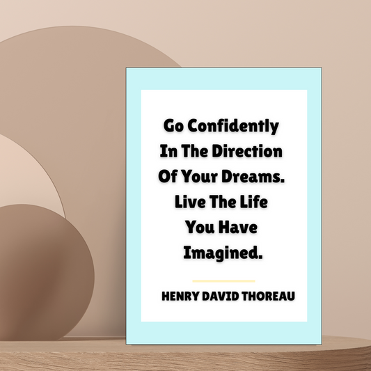 18 Manifestation Quote Posters – A6 Motivational Prints for Goal Setting (Set of 18)