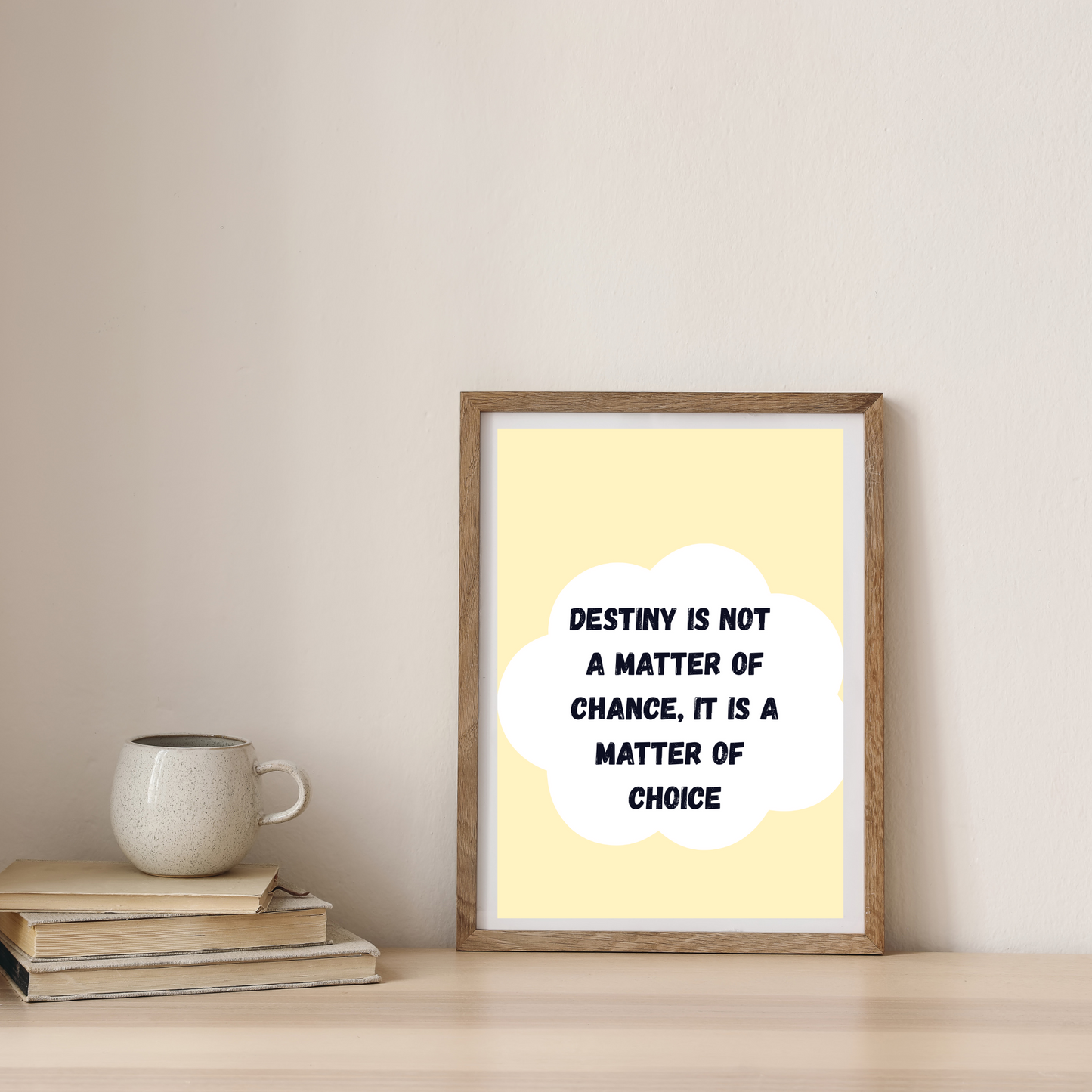 18 Manifestation Quote Posters – A6 Motivational Prints for Goal Setting (Set of 18)