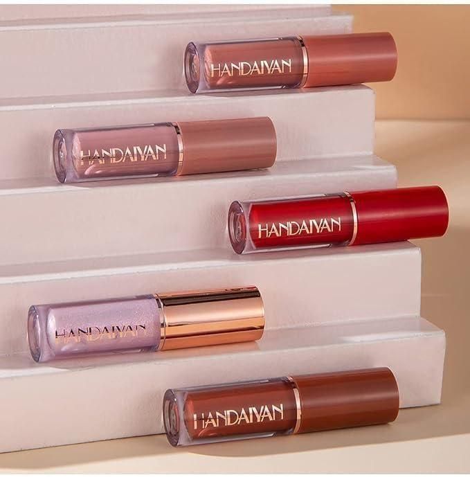 Velvet Matte Liquid Lipstick Set – 12 Pcs Long-Lasting Multicolor Pack