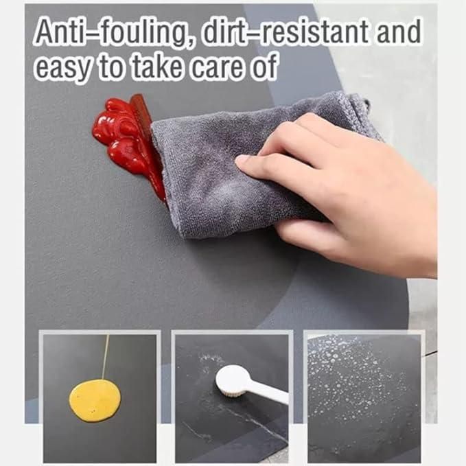 2 Pcs Anti-Slip Kitchen Mats – Rubber Floor Mats for Cooking Areas