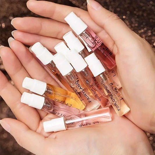 8 Perfumes Gift Box – Long-Lasting Women's Spray Perfume Set (Oriental, Floral, Citrus & Woody Scents)