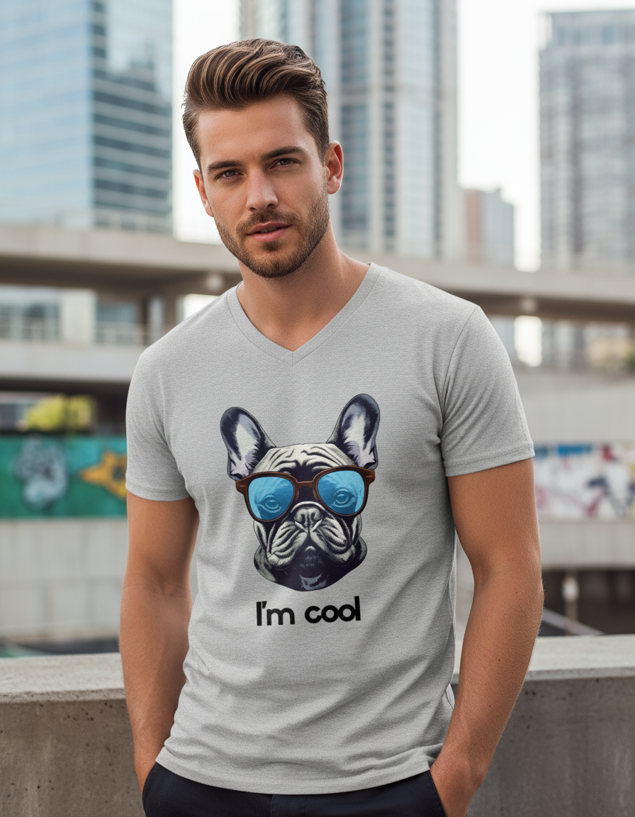 Unisex V Neck T-Shirt