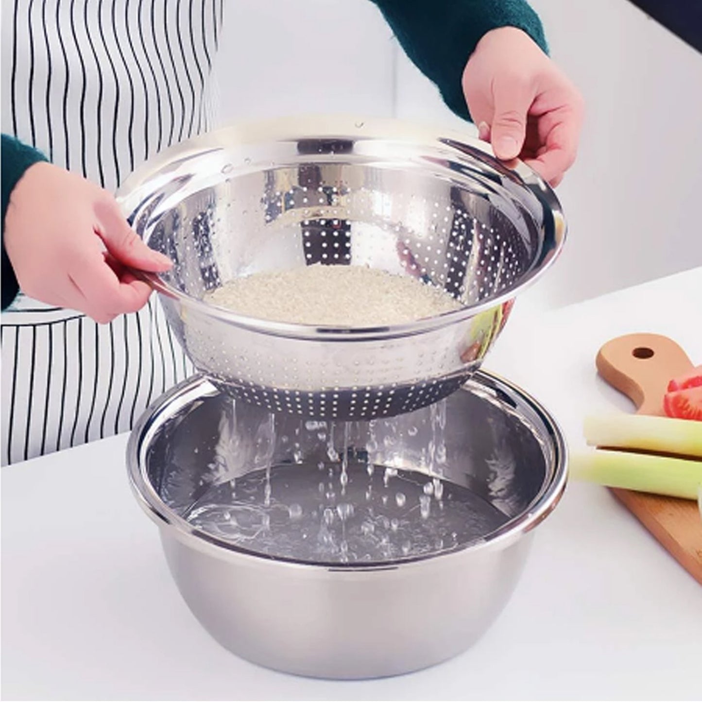 3 In 1 Kitchen Multipurpose Julienne Grater Salad Maker