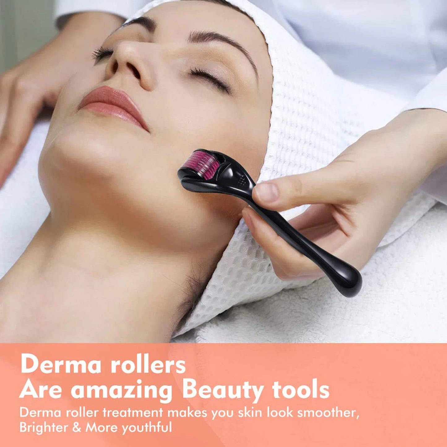 Derma Roller Anti Ageing And Facial Scrubs Polishes Scar Removal Hair Regrowth (2 Mm)