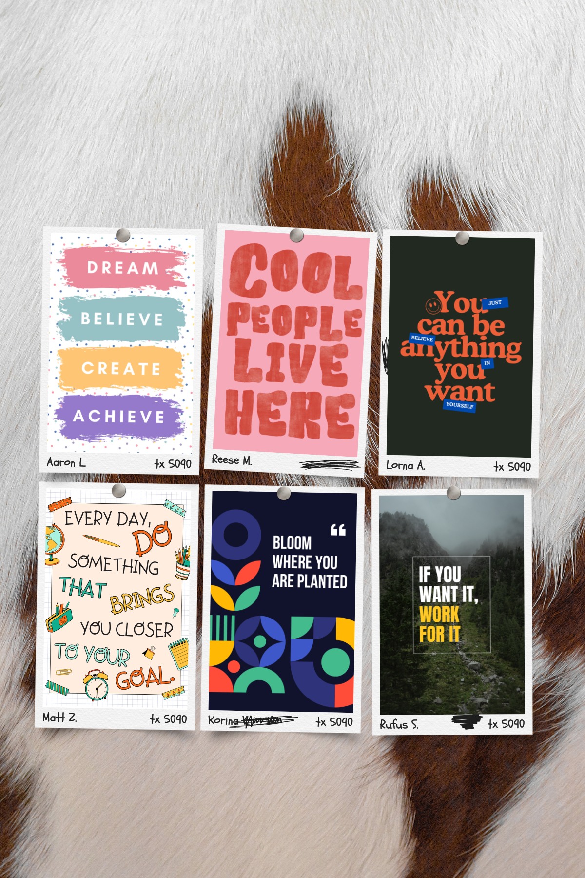 20 Motivational Digital Posters – Printable Wall Art Bundle – Instant Download (₹50)