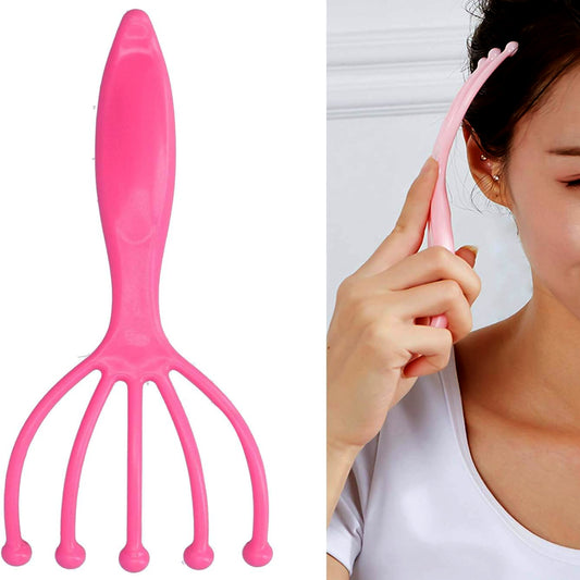 Scalp Massager Handheld Portable Head Massager Deep Relax And Pressure Relief In Office Household And Tour  Fathers Day And Mothers Day Gifts For Home Relaxation (1 Pc )