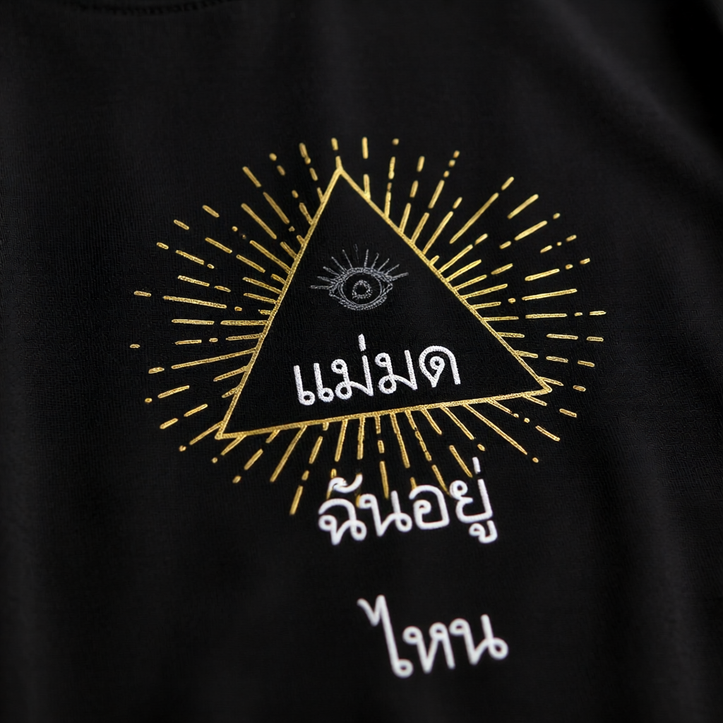 All Seeing Eye Pyramid Black T-Shirt – Mystic Aesthetic Streetwear Tee