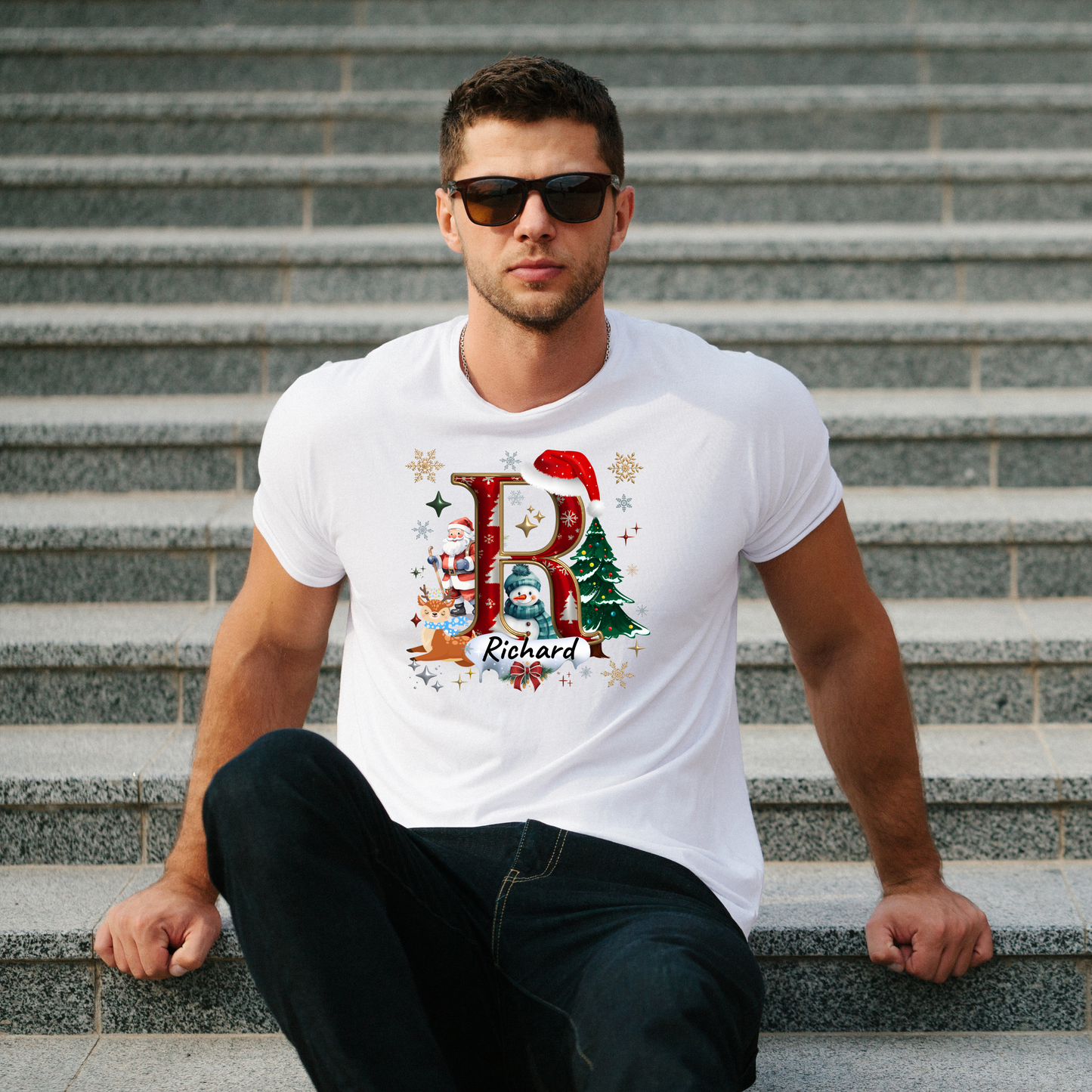 Personalized Initial Comfort Tee