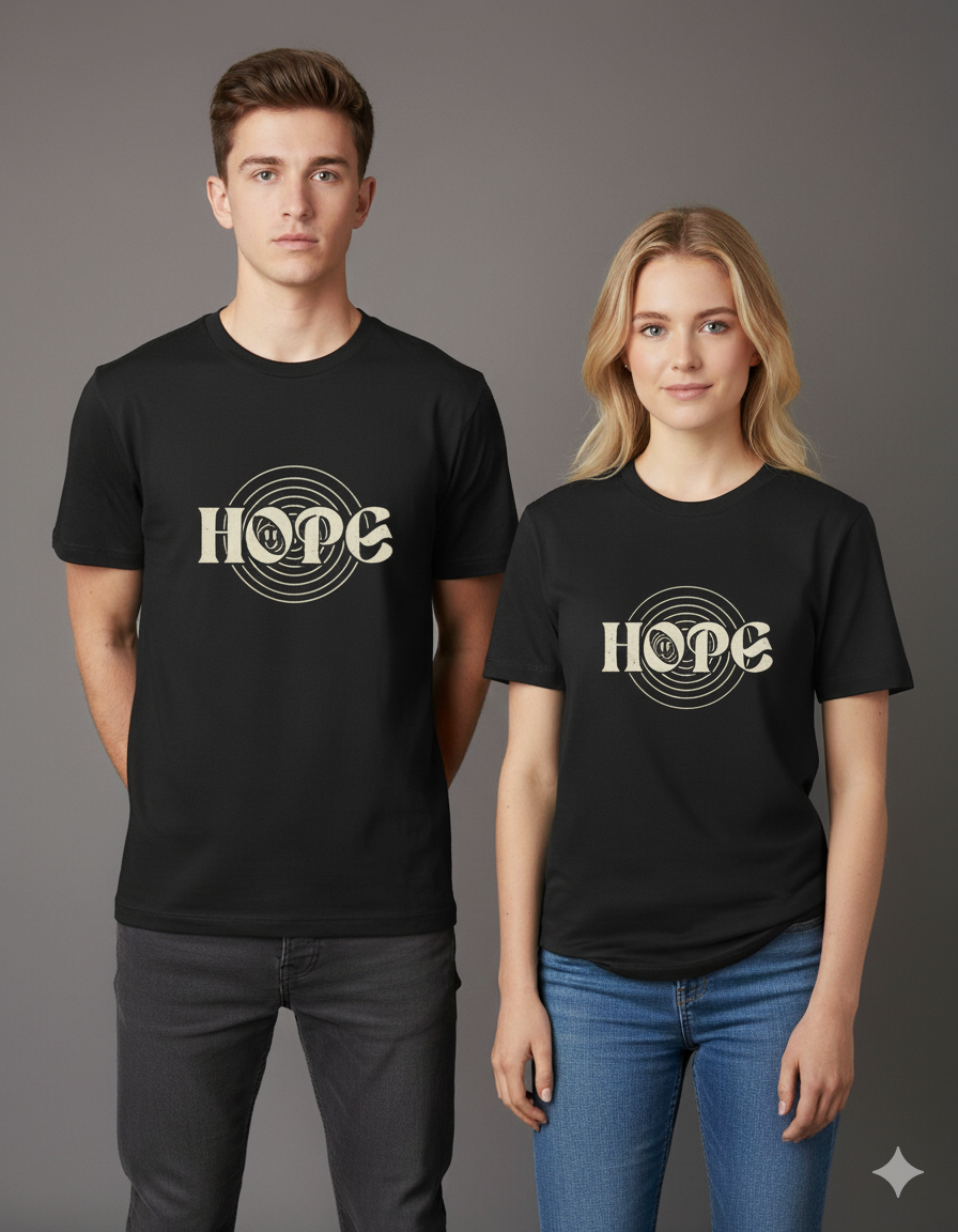 "Hope" Inspirational Quote T-Shirt | Premium Unisex Graphic Tee