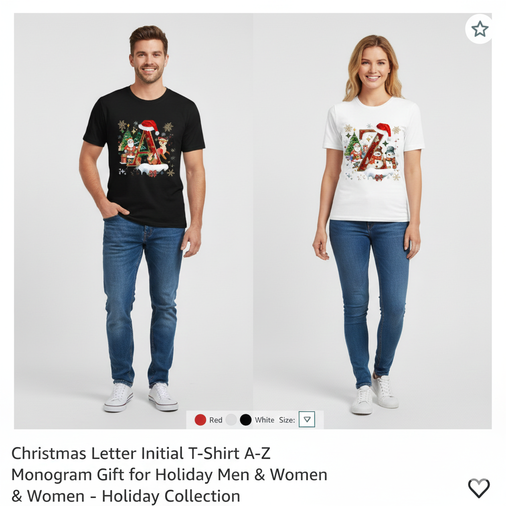 Personalized Initial Comfort Tee