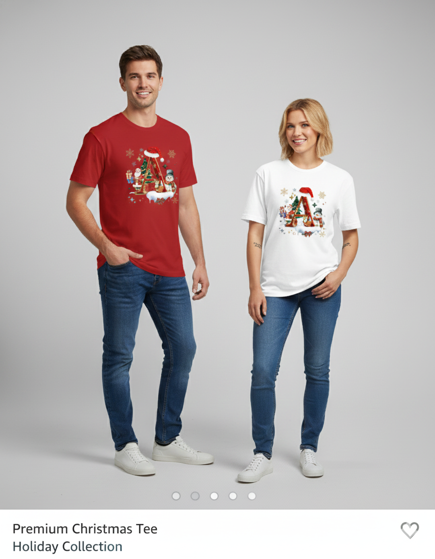Personalized Initial Comfort Tee