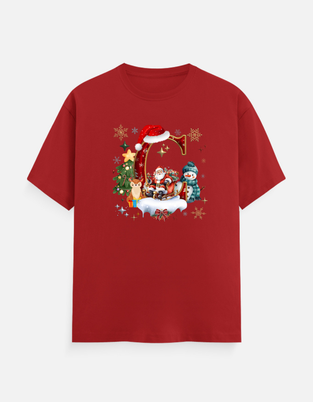 Personalized Initial Comfort Tee
