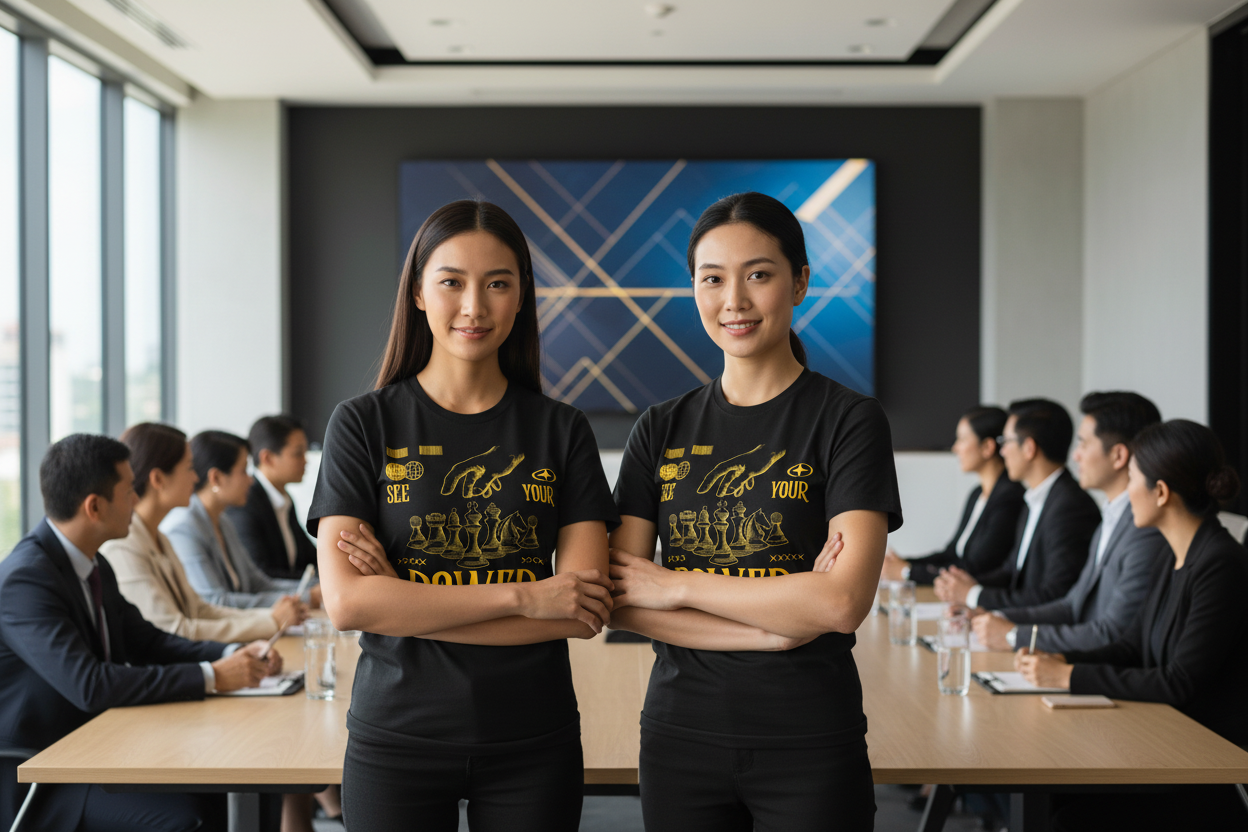 See Your Power Chess Graphic T-Shirt - Strategic Mindset Unisex Tee