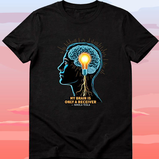 The Receiver: Tesla Electric Visionary Premium Crew Neck Tee